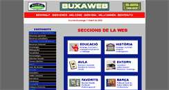Desktop Screenshot of buxaweb.com
