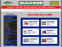 Tablet Screenshot of buxaweb.com